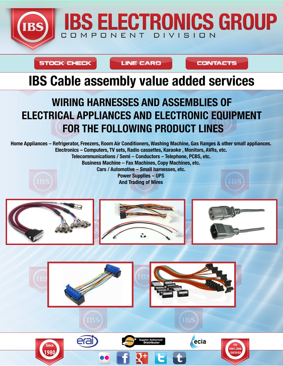 IBS Cable assembly value added services.