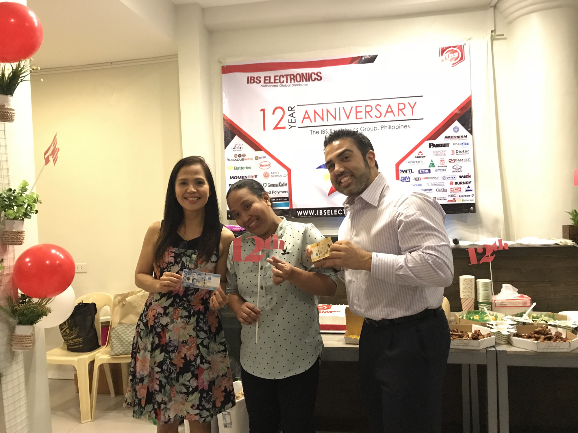 More photos from the 12th year celebration event with the IBS Team.